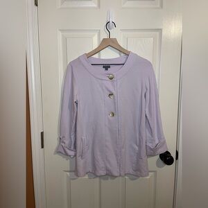 Lilla P Light Purple Jacket Cardigan